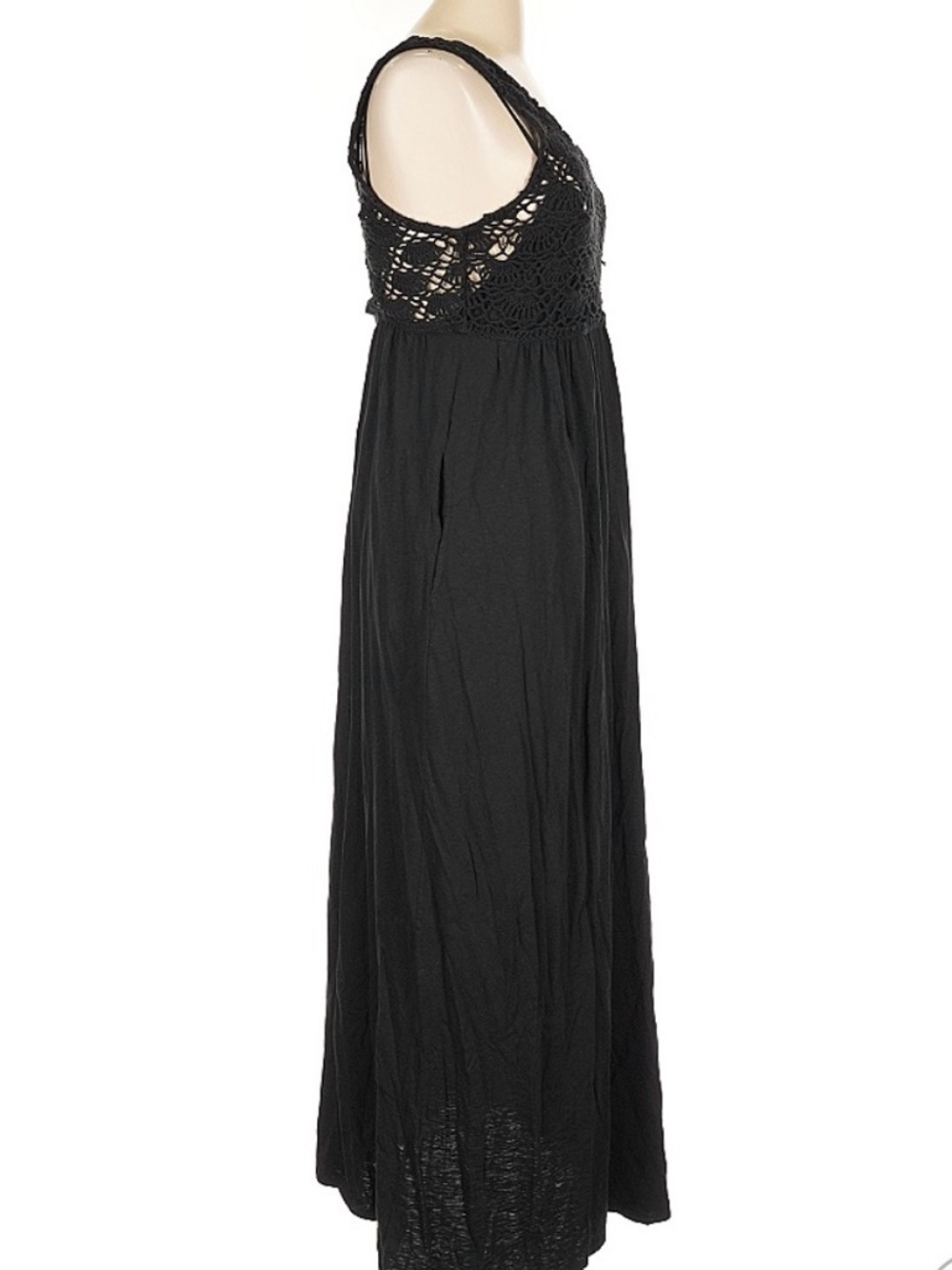 NWT Aerie Crochet Maxi Dress - Picture 3 of 4